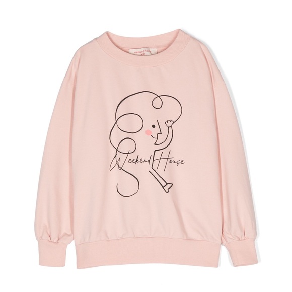 Weekend house pink sweatshirt - Picture 1 of 4